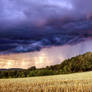 Thunderstorm At Sunset