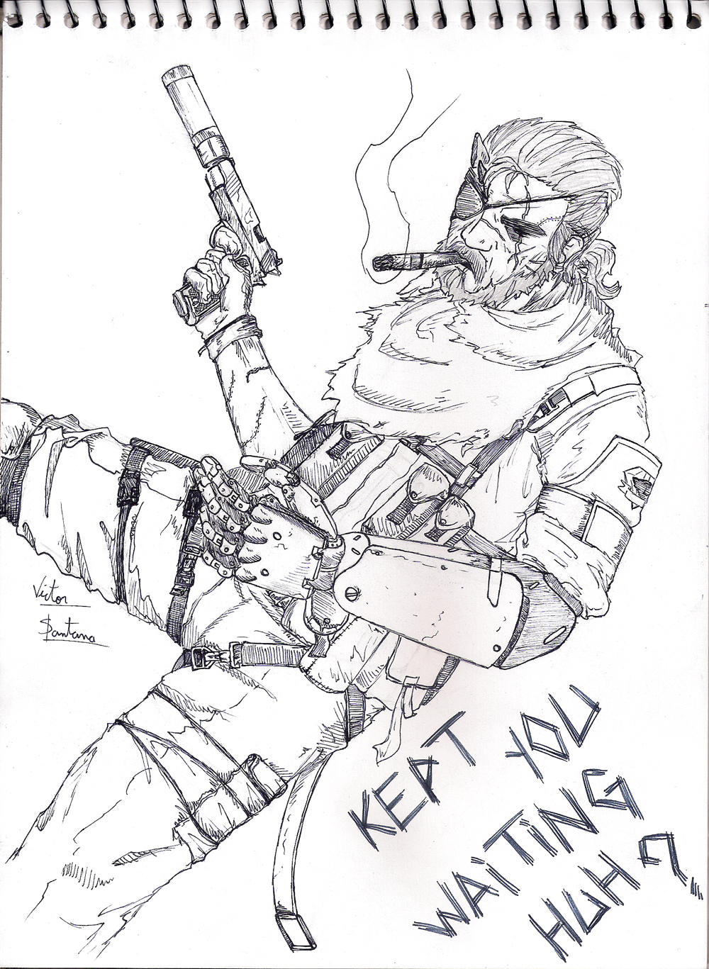 Punished Snake - Metal Gear Solid V