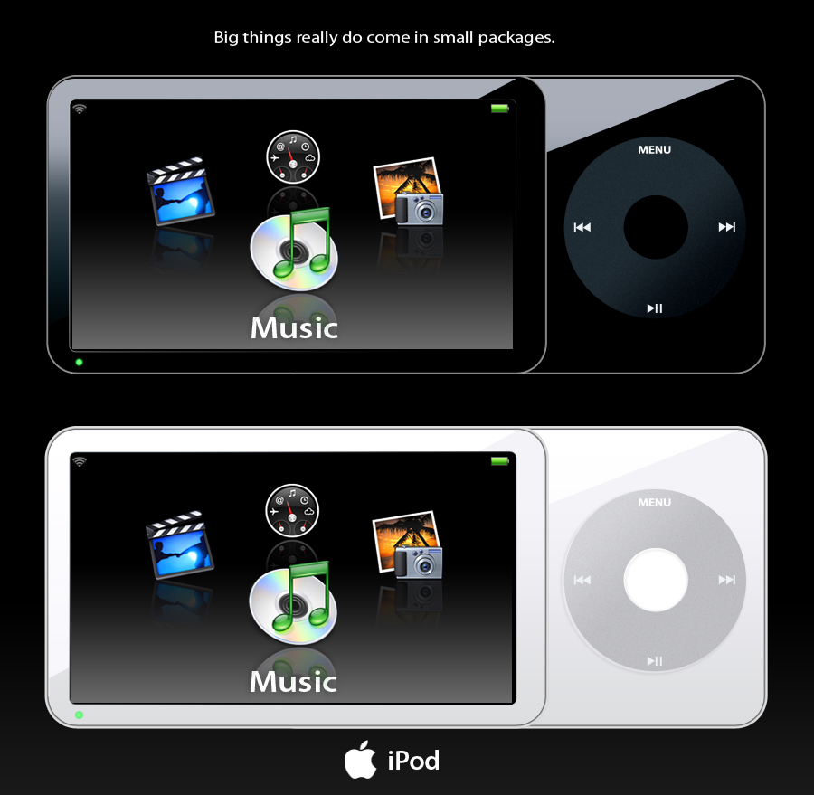 iPod- 6th Gen- Horizontal View