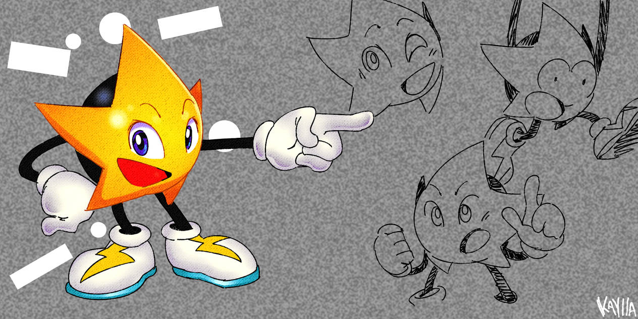 Ristar art by KayllaTheCat on DeviantArt