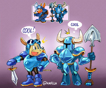 Rocket Knight Adventures and Shovel Knight