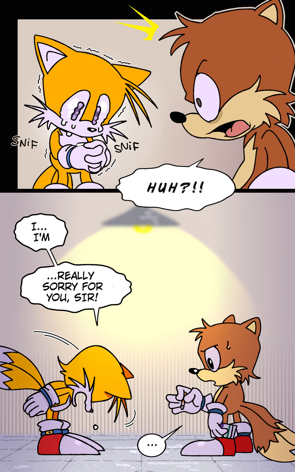 Two Tails -(Page 15/26) by KayllaTheCat on DeviantArt