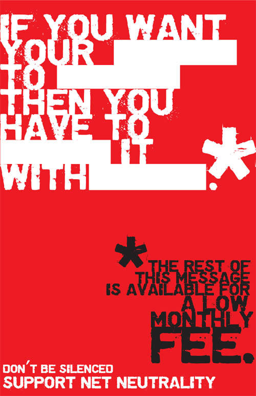 Net Neutrality Poster By Bugbyte On DeviantArt