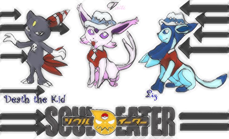 Soul eater - pokemon style