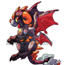 Gift - Topaz Black Dragon