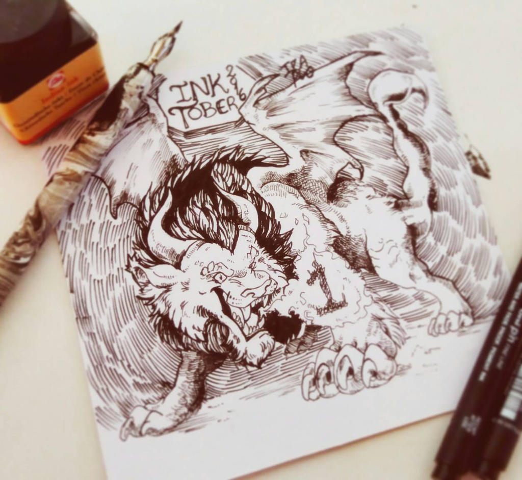 InkTober - Chimera