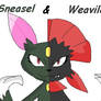 sneasel   weavile