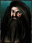 Rubeus Hagrid card by Patilda