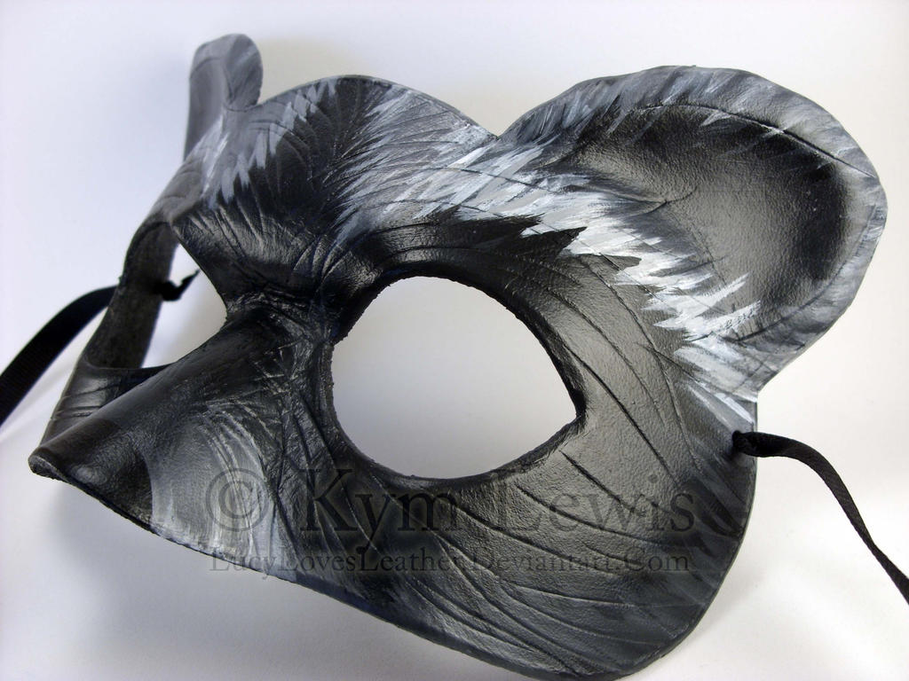 Fiesty Raccoon Mask by LucyLovesLeather on DeviantArt