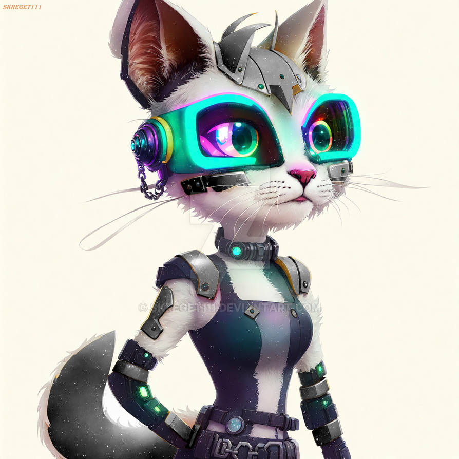 Cyper Kat Cybercat by skreget111 on DeviantArt