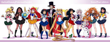 SailorDisneySenshi collage