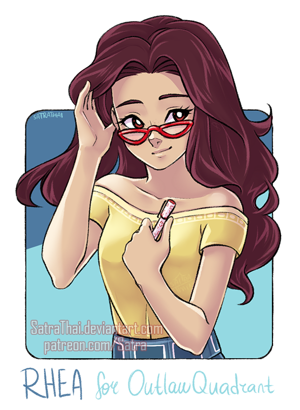 Portrait - Rhea by SatraThai on DeviantArt
