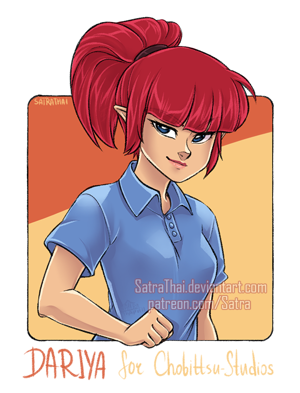 Portrait Dariya By SatraThai On DeviantArt portrait-dariya-by-satrathai-on-deviantart