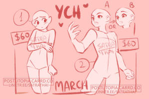 Your Character Here - YCH set March