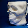 Skull Mug, Fine English Bone China.