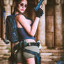 Lara Croft + Guns, Tomb Raider Fan-Art