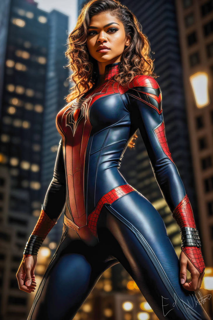 Zendaya as Spider-Zen! by eddiewhittonjr on DeviantArt