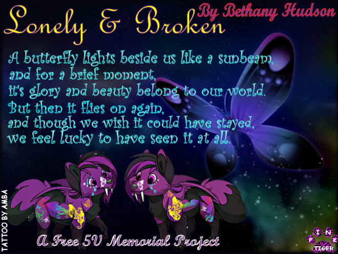 Lonely and Broken Banner made for Bethany Hudson