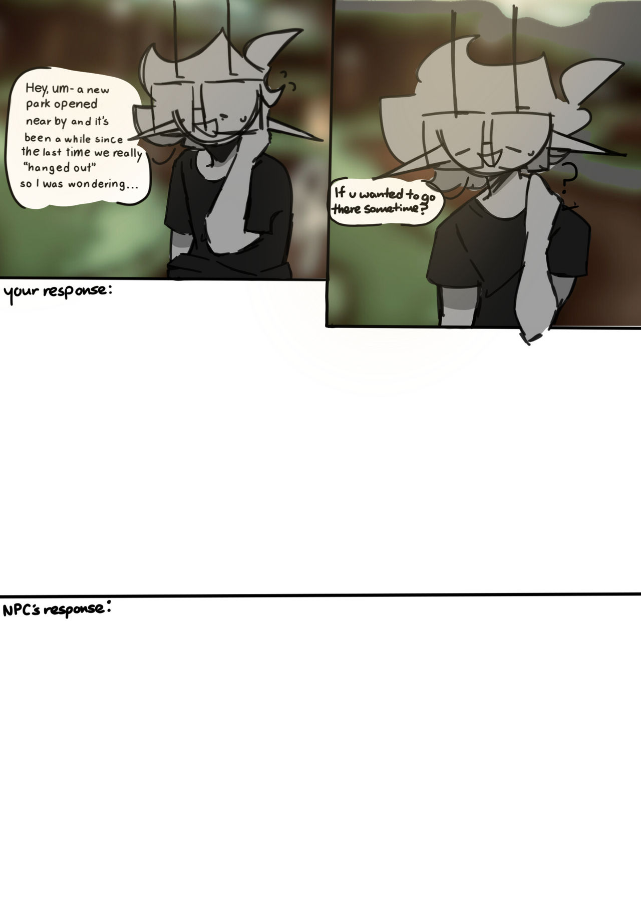 Npc Question Example NPC comic thing by NPCQuestionsLife on DeviantArt