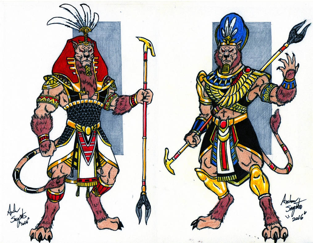 Anhur Anhur Skin Concepts Color by soysaurus1 on DeviantArt