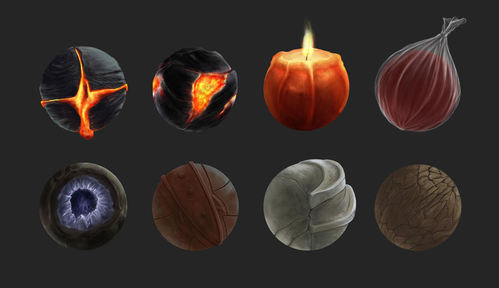 Material Study - 01 by PhallseAnghell on DeviantArt
