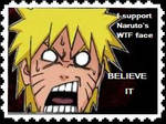 Naruto Stamp by FrozenSkies