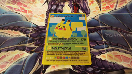 POKEMON! Quest Pikachu Custom Card