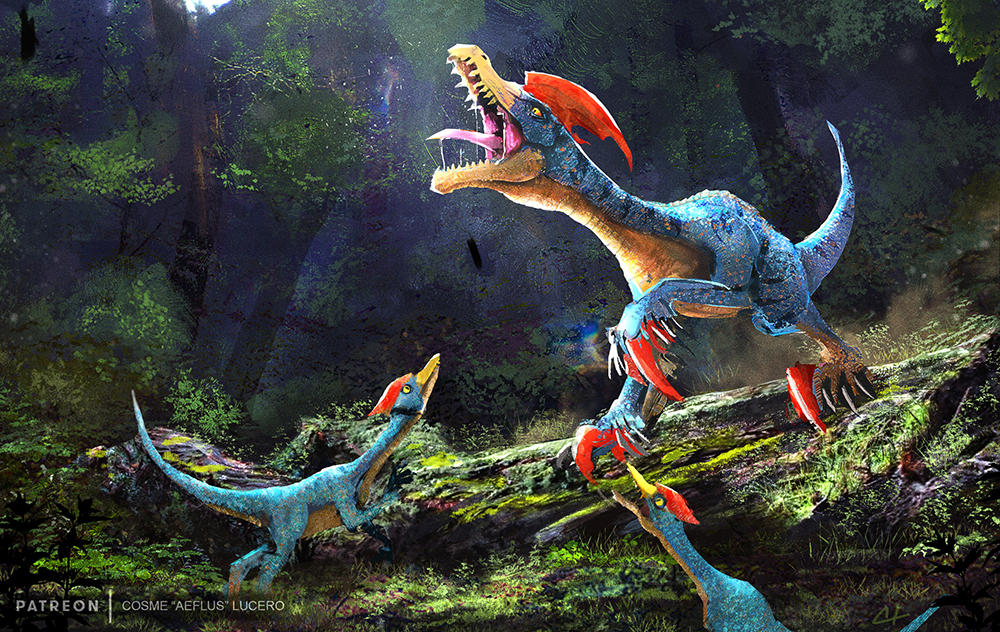 The Alpha Raptor, Velocidrome by Aeflus on DeviantArt