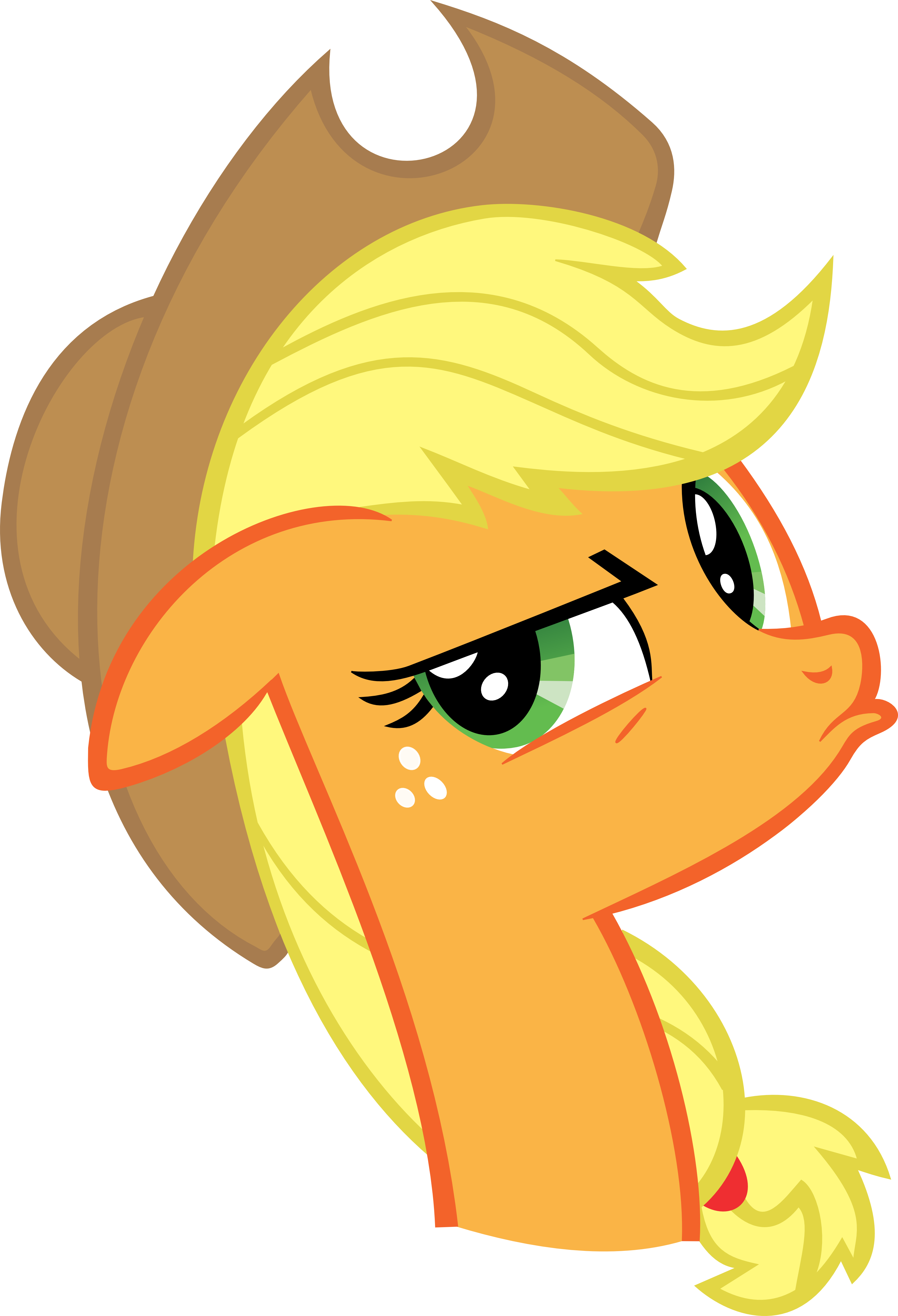 'Twilight?' That ain't how ya spell Applejack.