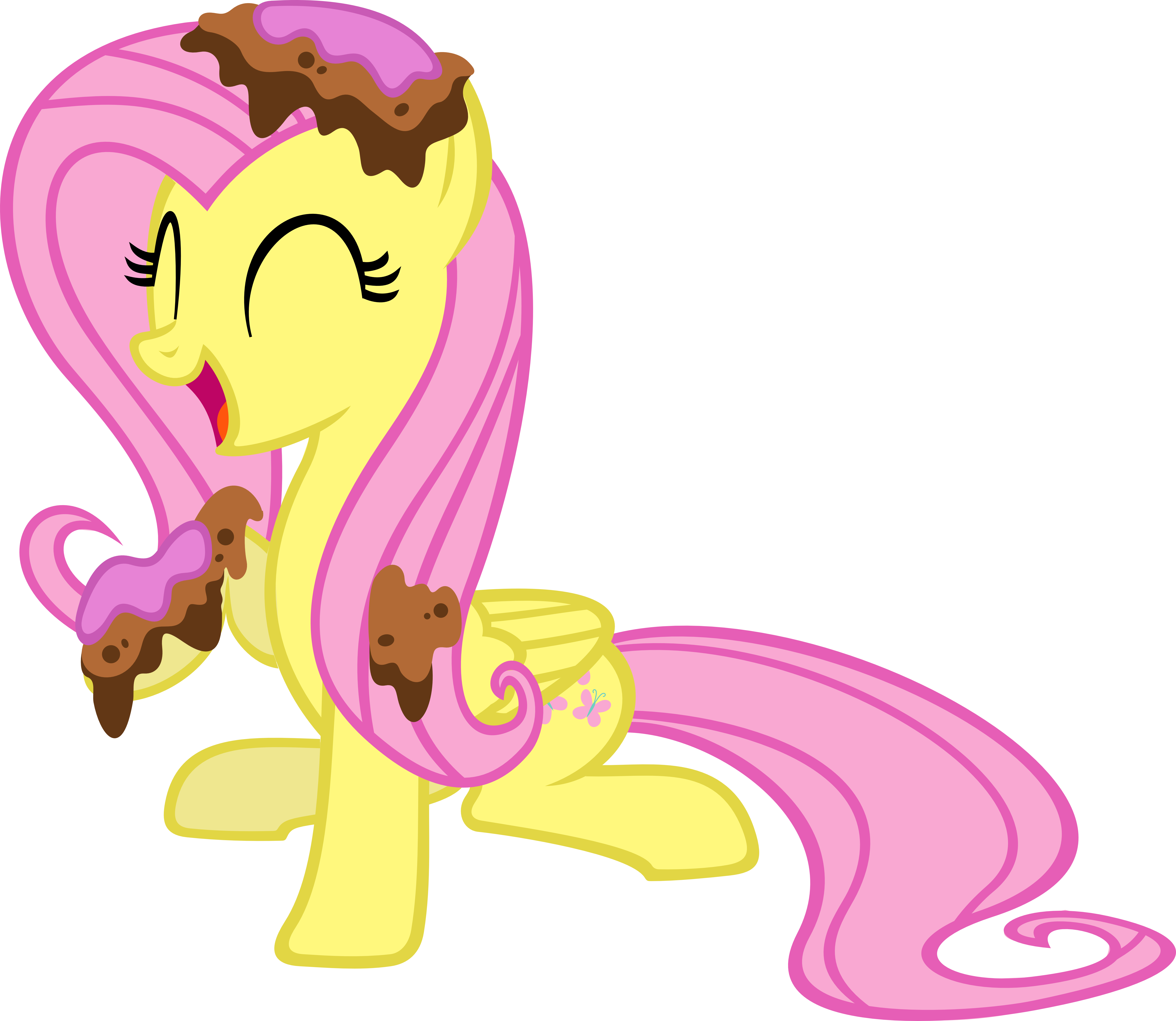 Caked-Up Fluttershy