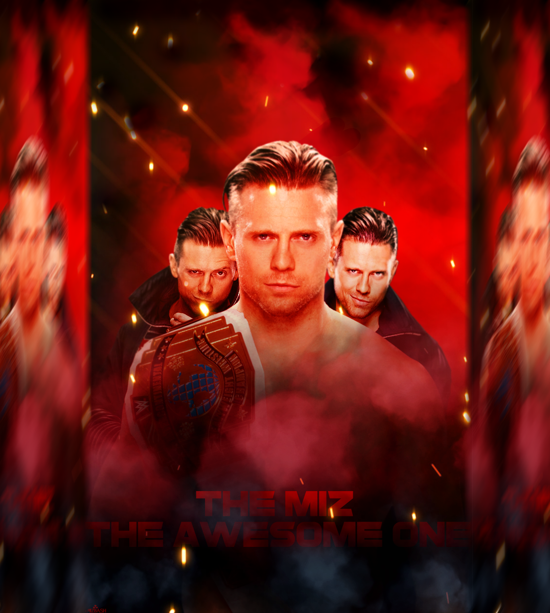 wwe the miz wallpaper edited by #mizbash by mizbash42 on DeviantArt wwe the miz wallpaper edited by #mizbash by mizbash42 on DeviantArt