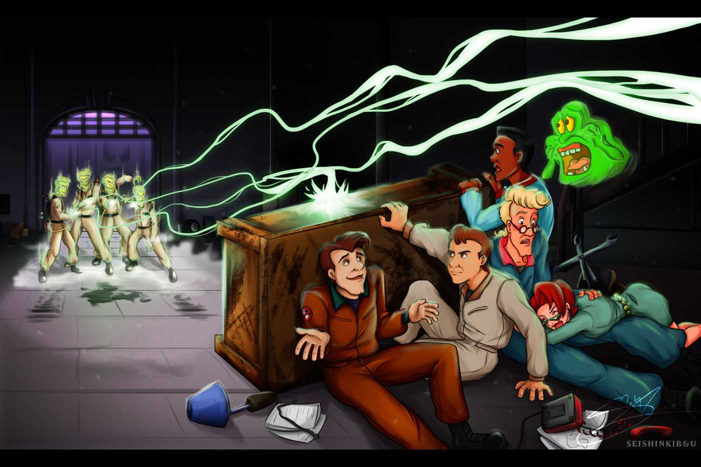 -Real Ghostbusters Face Off-