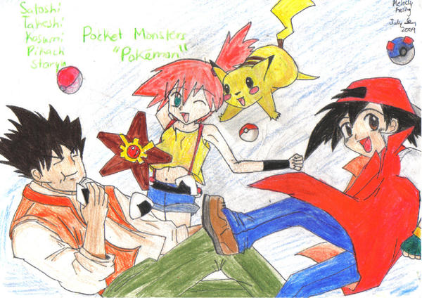 Pokemon manga style by joyful-melody on DeviantArt