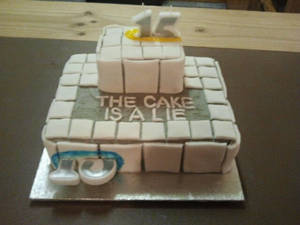 Portal 2 Cake