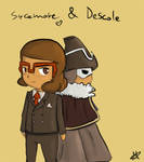 Sycamore and Descole by luxa-Layton