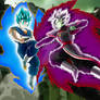 Vegetto (SSGB) VS Merged Zamasu - Fighting