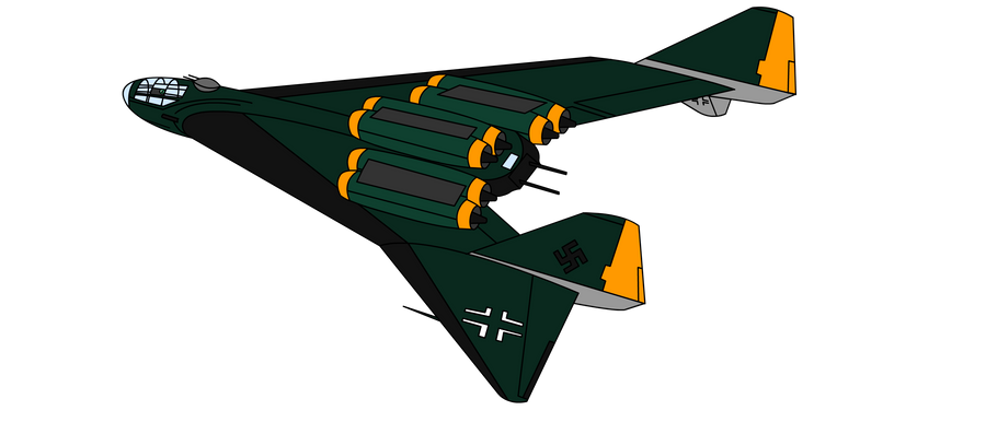 Deitreich the Arado Ar. E.555-1 Amerika Bomber