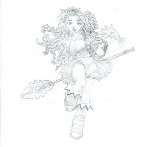 Girl from Sword of Mana