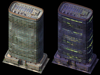 Gateway Tower -3D gMax Model-