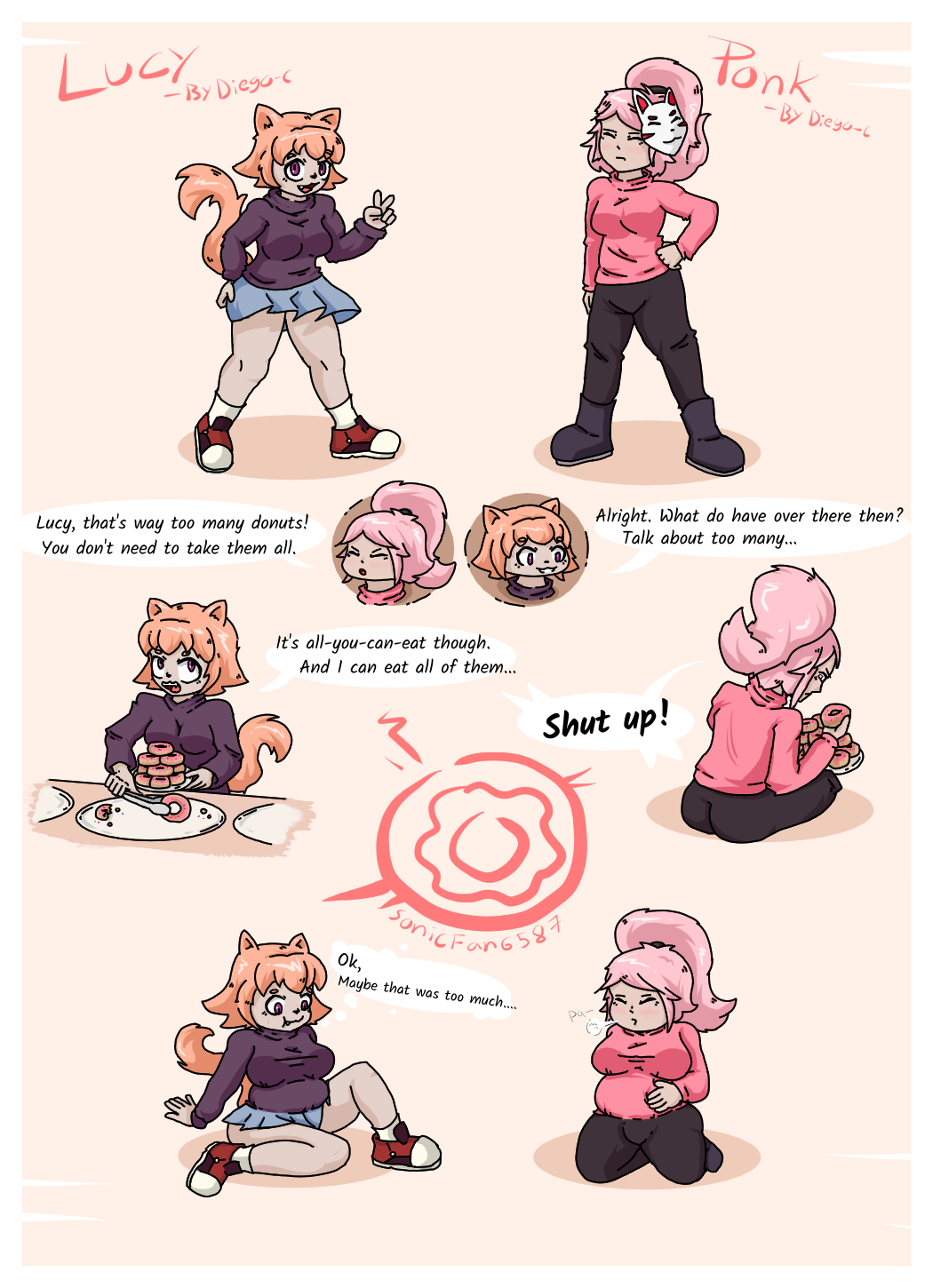 REQUEST Donut Double-Team (Inflation Tf) by MapleLeafTG on DeviantArt