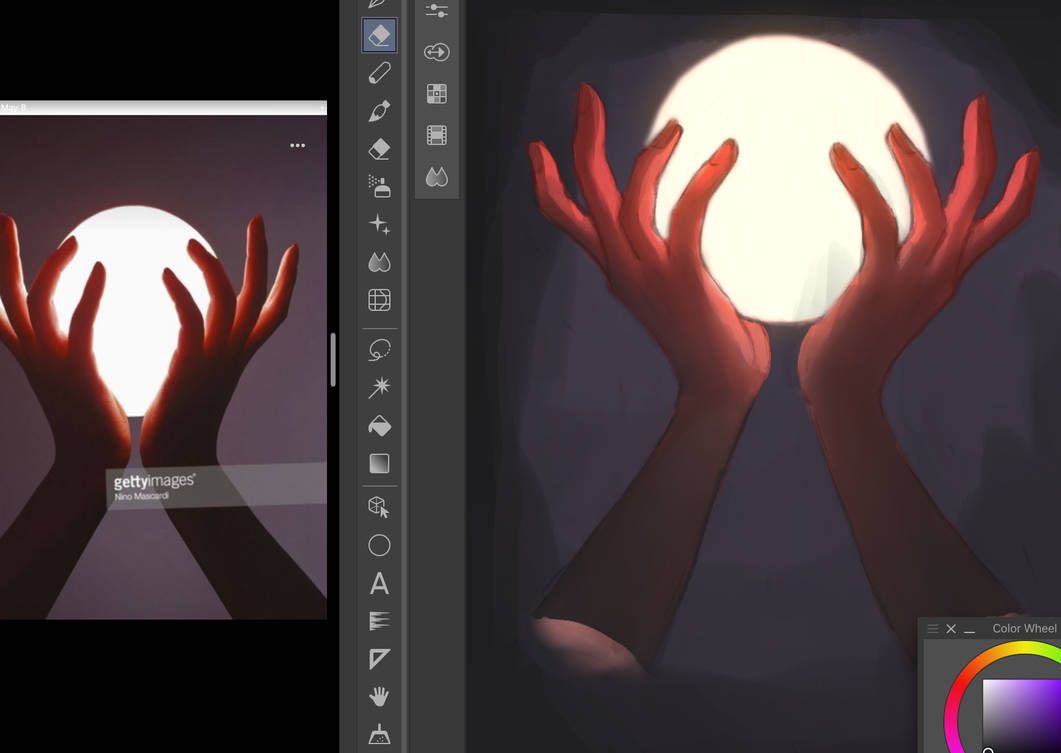 Dramatic Lighting Hand Example Lighting hand study by sasonaart on DeviantArt