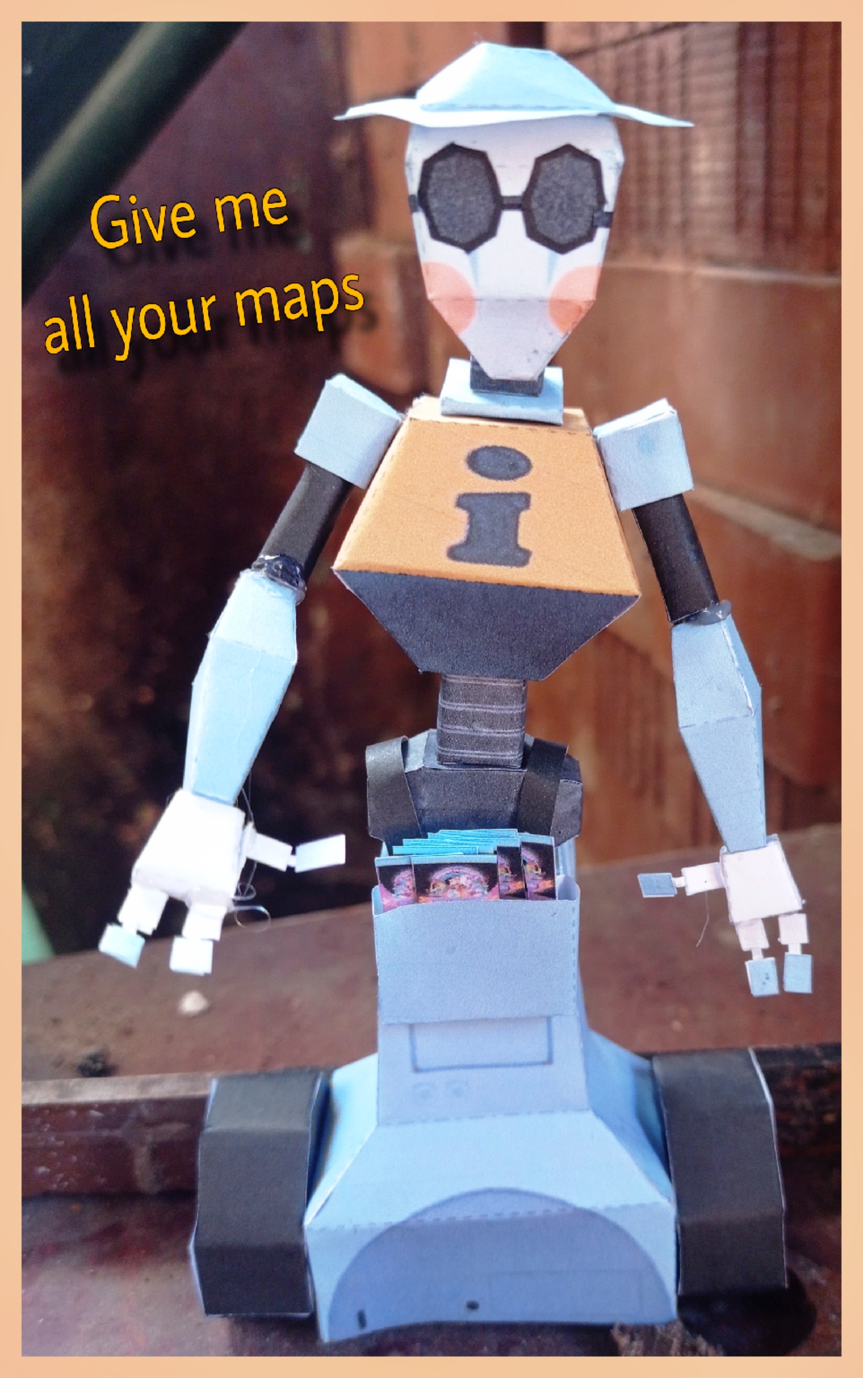 Mapdex Bot Map BOT Papercraft by teardown5326 on DeviantArt