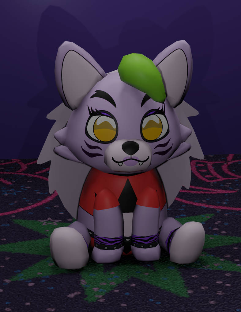 Pixel Papercraft Roxy Roxy Sit Plush youtooz Papercraft by teardown5326 on DeviantArt