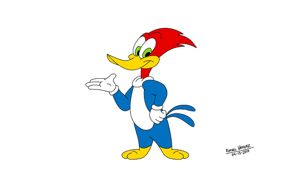 Woody Woodpecker Drawing 7 by RafaelGeorgeArts on DeviantArt