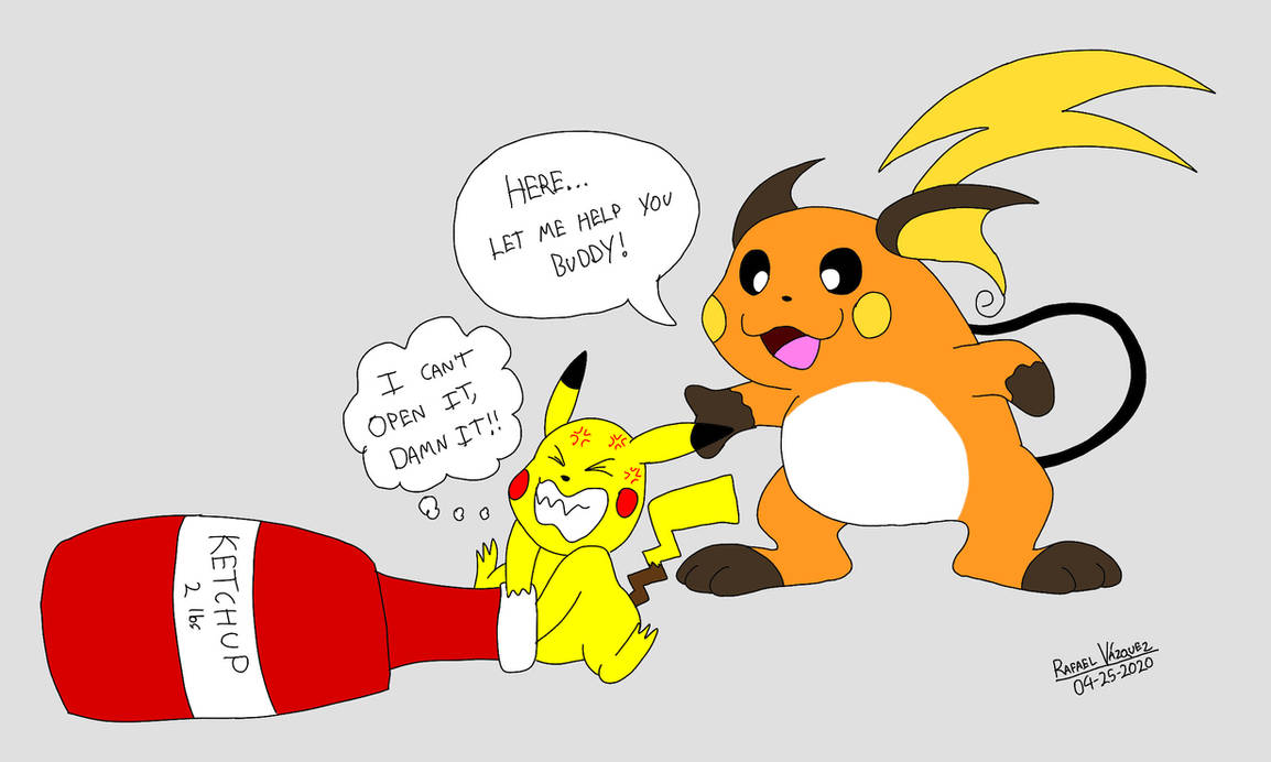 Pikachu Help Raichu offers Pikachu for help (Part 1/3) by Rafael-Arts on DeviantArt