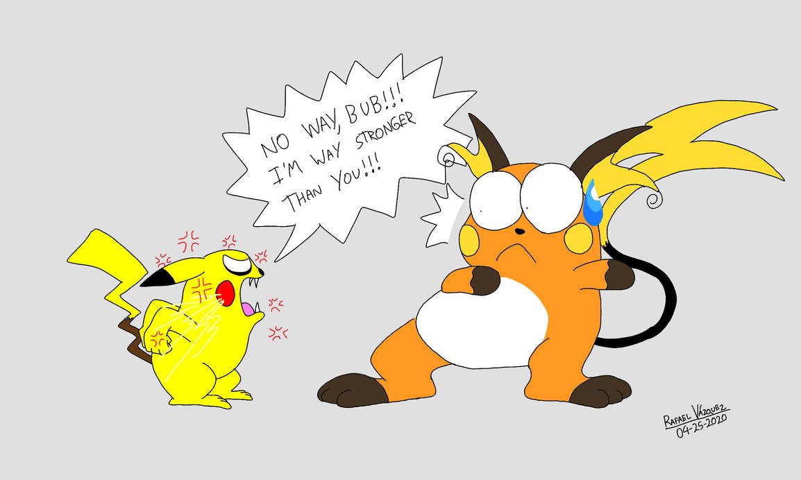Pikachu Help Raichu offers Pikachu for help (Part 2/3) by Rafael-Arts on DeviantArt