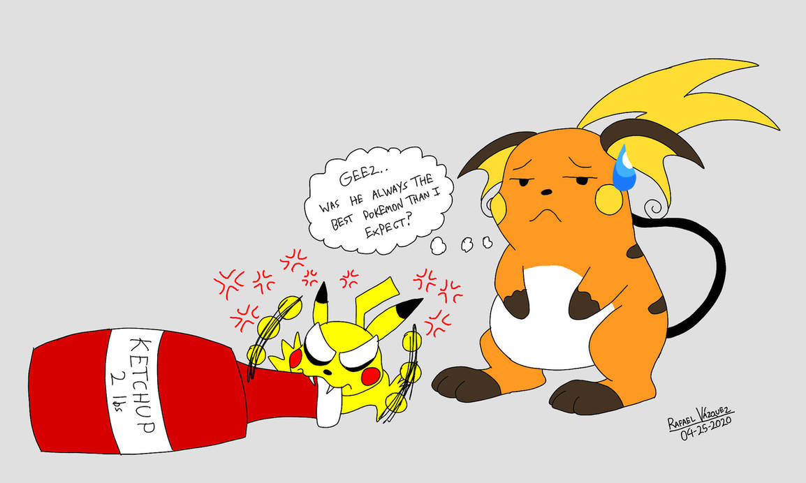 Pikachu Help Raichu offers Pikachu for help (Part 3/3) by Rafael-Arts on DeviantArt