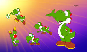 Yoshi doodles