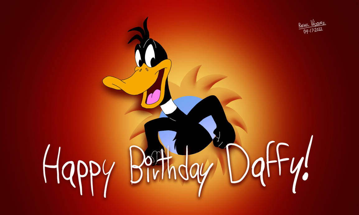 Happy 85th Birthday Daffy Duck!! by Rafael-Arts on DeviantArt