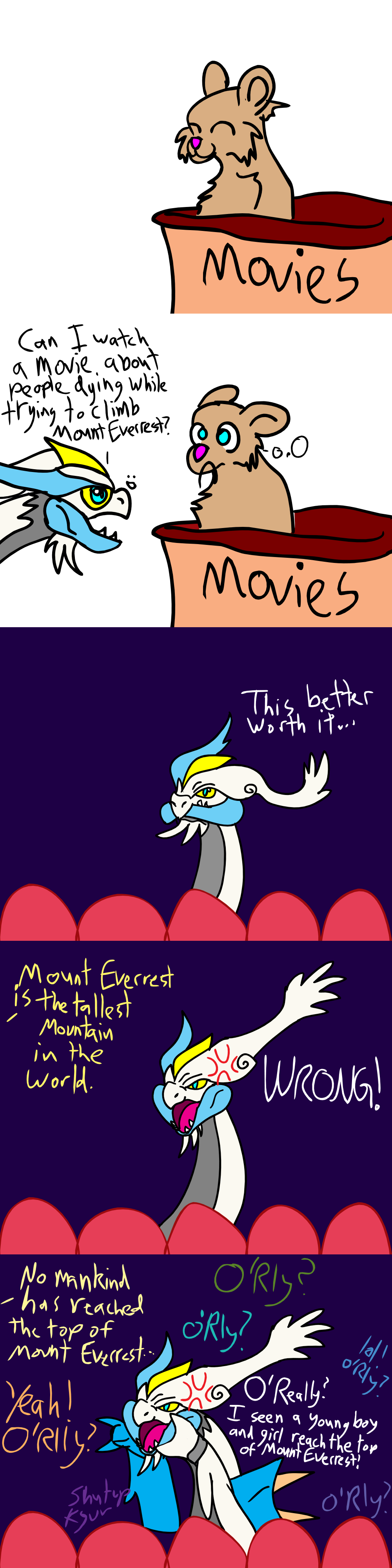 Kyurem goes to the Movies